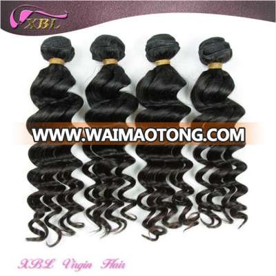 Natural Raw Human Hair Wavy 100% Peruvian Virgin Hair Extension