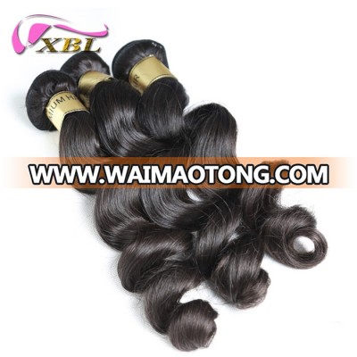 Wholesale Unprocessed brazilian cuticle aligned raw virgin human loose wave hair